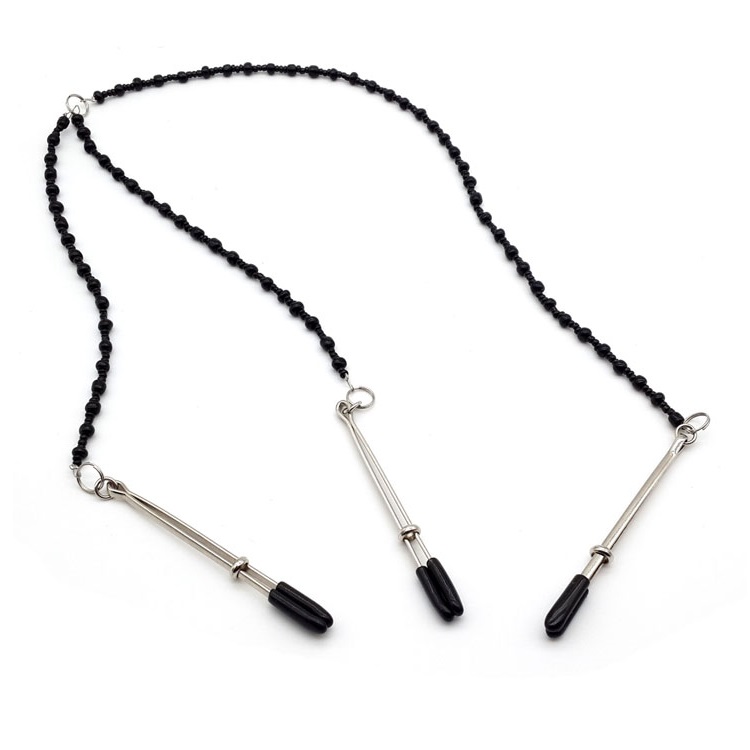 Nipple Clamps with Chain Clip FTV-0134T